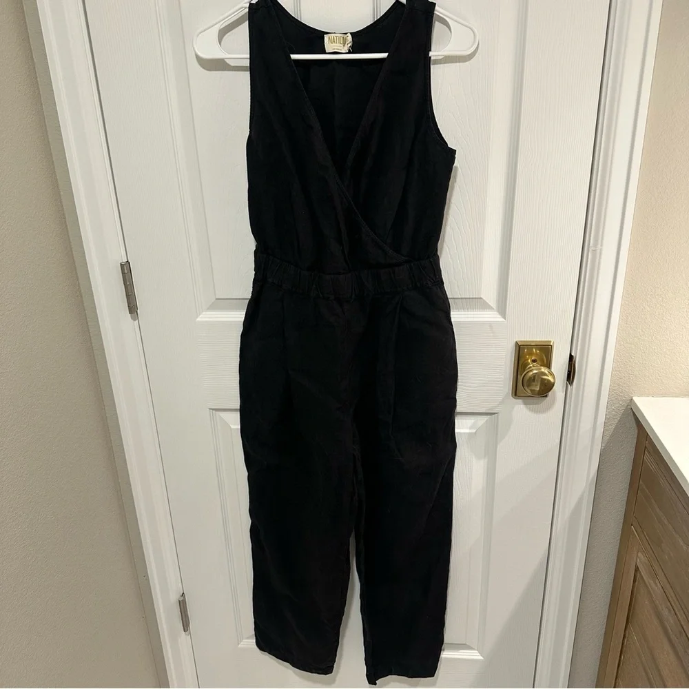 Nation LTD 100% linen Kiara jumpsuit